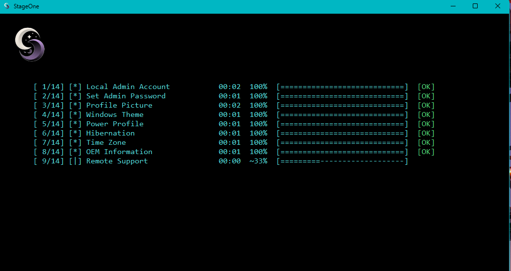 StageOne automatic deployment