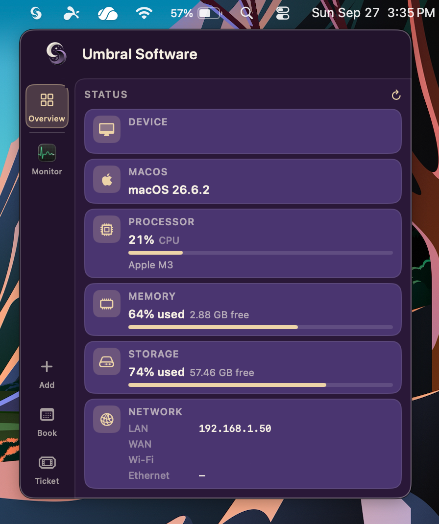 TrayMax on Mac